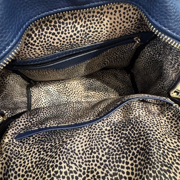 Navy Blue Backpack Purse/Bag - Picture 6 of 7